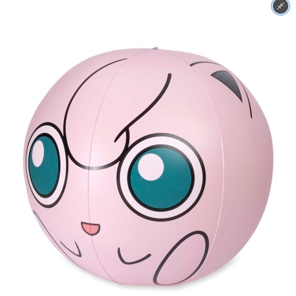 Pokémon Jigglypuff Pink Beach Ball & Wiglett Dwarfs Display Ornament - Picture 2 of 16